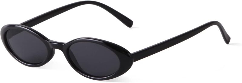 Carsbyvictor Sunglasses  Oval Sunglasses Women 90’s Vintage Sun Glasses Fashion Tinted Glasses UV400 Protection