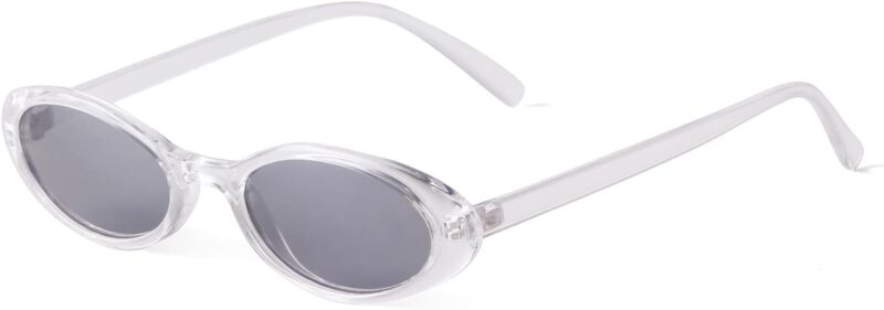 Carsbyvictor Sunglasses  Oval Sunglasses Women 90’s Vintage Sun Glasses Fashion Tinted Glasses UV400 Protection