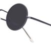 Carsbyvictor Sunglasses Round Vintage Small Round Polarized Hippie Sunglasses for Men Women Circle Sun Glasses NP1002