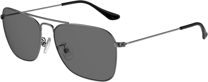 Carsbyvictor Sunglasses Square  Sunglasses for Women Men Polarized Pilot Military Square Shades Classic Vintage Metal Sun Glasses