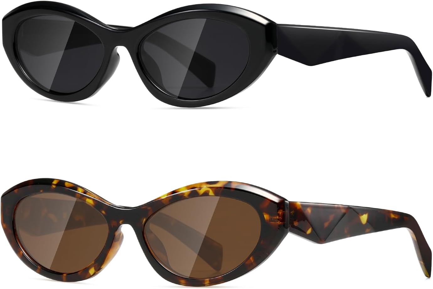 Carsbyvictor Sunglasses Oval Womens Trend Men  OvalSunnies Fashion Sun Glasses Shades