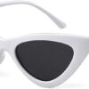 Carsbyvictor Sunglasses Cat EyeVintage Cat Eye Sunglasses for Women  Clout Goggles Glasses Trendy Narrow Plastic Frame