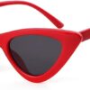 Carsbyvictor Sunglasses Cat EyeVintage Cat Eye Sunglasses for Women  Clout Goggles Glasses Trendy Narrow Plastic Frame