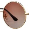 Carsbyvictor Sunglasses Round Circle Lennon Glasses Retro Round Polarized Sunglasses Hippie Style Small Circle Sun Glasses
