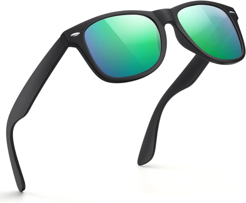 51pHhV0Fu_L._AC_SL1500 Carsbyvictor Sunglasses WayfarerMen Polarized Sunglasses Wayfarerfor Mens and Womens,Black Retro Sun Glasses Driving Fishing UV Protection