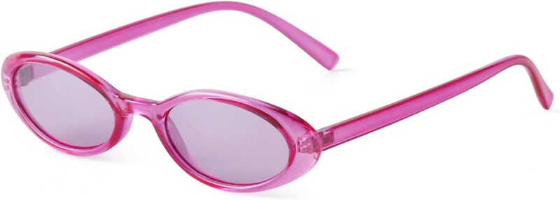 Carsbyvictor Sunglasses  Oval Sunglasses Women 90’s Vintage Sun Glasses Fashion Tinted Glasses UV400 Protection