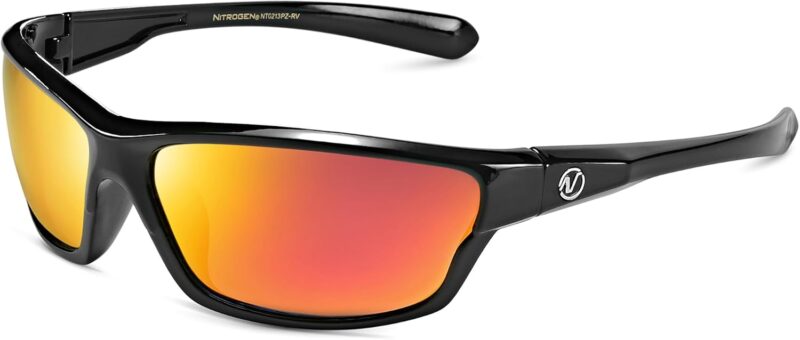 Carsbyvictor Sunglasses Wraparound Polarized Wrap Around Sport Sunglasses for Men Women UV400 Protection Sun Glasses