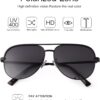 61CZSNbQV7L._AC_SL1500 Carsbyvictor Sunglasses Oversized Sunglasses for Women Men Trendy Retro Bulk Shade Black Faded Sun Glasses Classic UV Protection