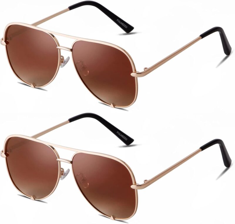 61cAcUiKwFL._AC_SL1500 Carsbyvictor Sunglasses Oversized Sunglasses for Women Men Trendy Retro Bulk Shade Black Faded Sun Glasses Classic UV Protection