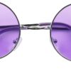 Carsbyvictor Sunglasses Round Retro Round Style 70s Sunglasses Colorful Tint Groovy Hippie Mens Womens Shades