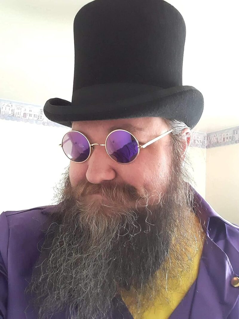 Carsbyvictor Sunglasses Round Circle Lennon Glasses Retro Round Polarized Sunglasses Hippie Style Small Circle Sun Glasses