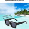 81xkiCaj90L._AC_SL1500 Carsbyvictor Sunglasses Square Retro 90s Square Sunglasses for Women Men Trendy Chunky Rectangle Sunglasses UV400 Protection B2385