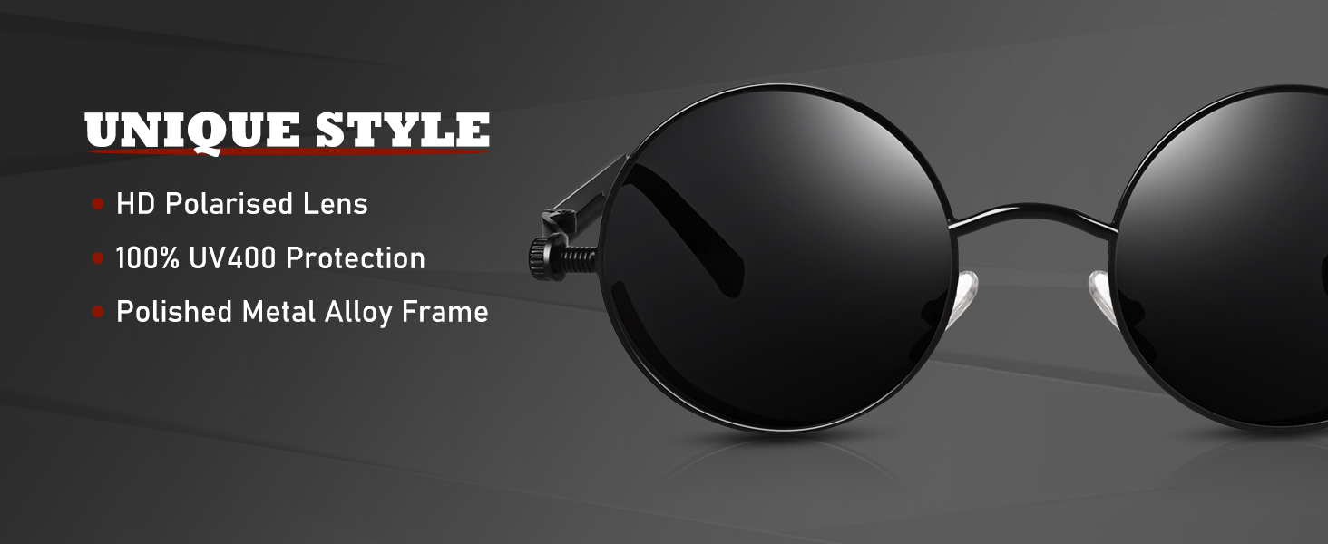 round sunglasses men womens